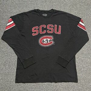 College Field House SCSU Y2K Black Long Sleeve Shirt‎ Size 2XL